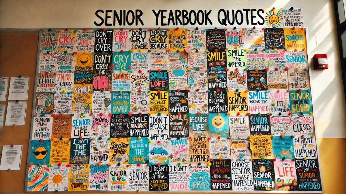 A collection of 75 good senior quotes to inspire, motivate, and add humor to graduation moments.