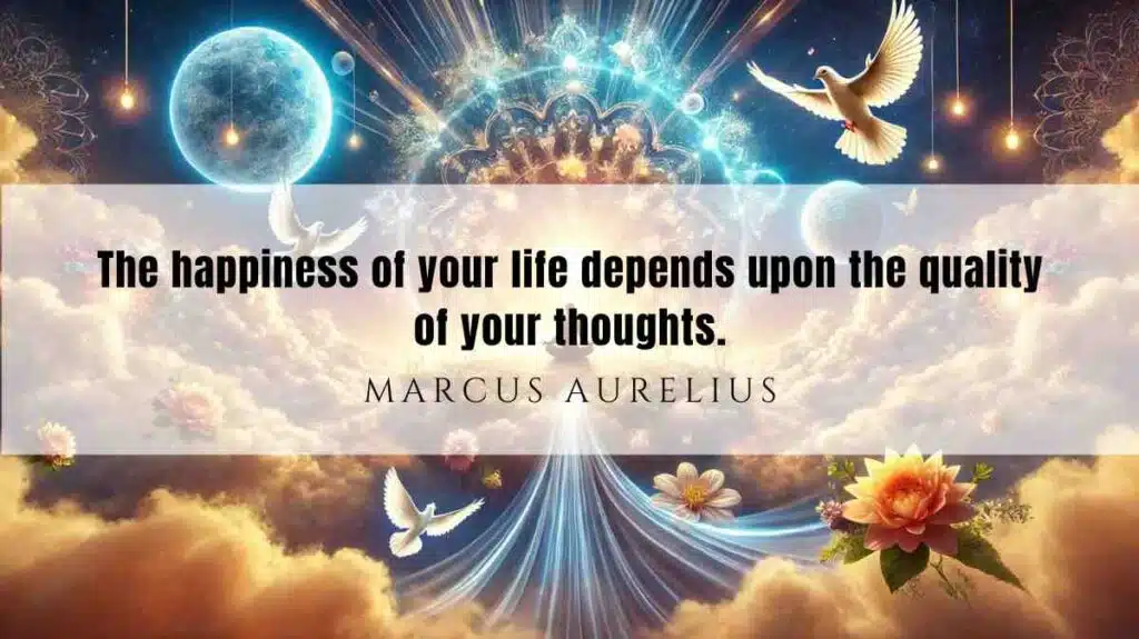 A motivational quote of the Day and illustration from Marcus Aurelius dated December 15, 2024