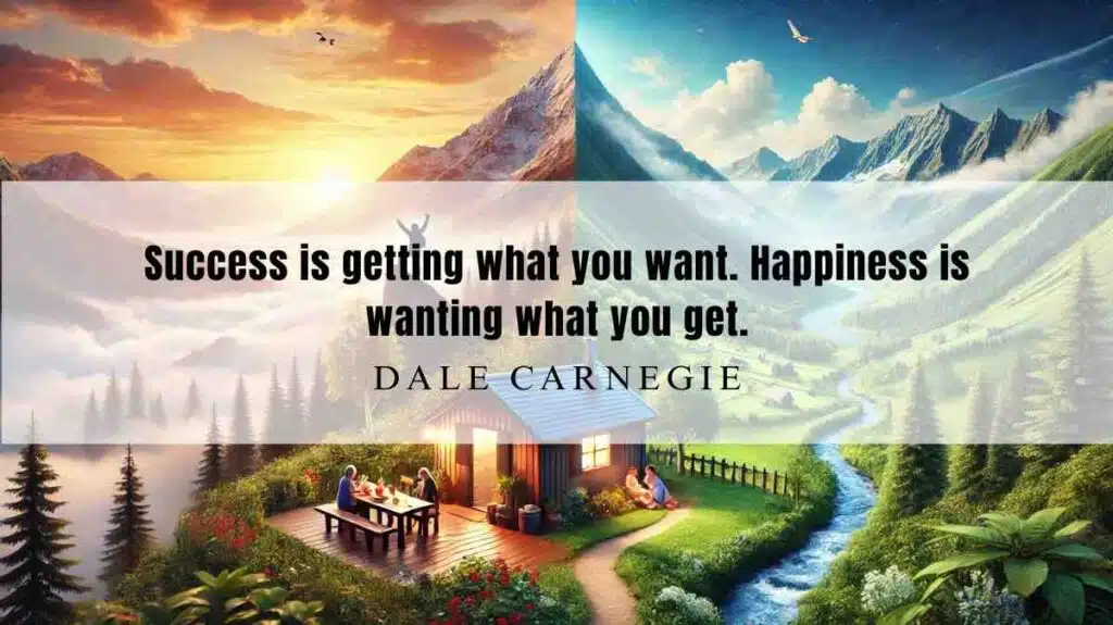 A motivational quote of the Day and illustration from Dale Carnegie dated December 29, 2024