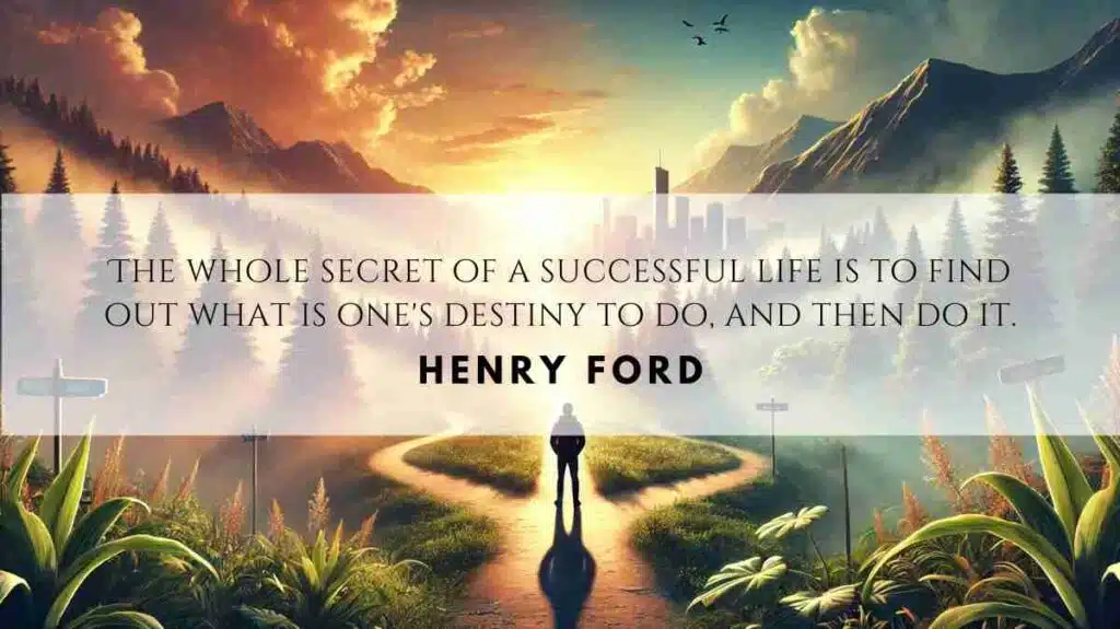 A motivational quote of the Day and illustration from Henry Ford dated January 2, 2025