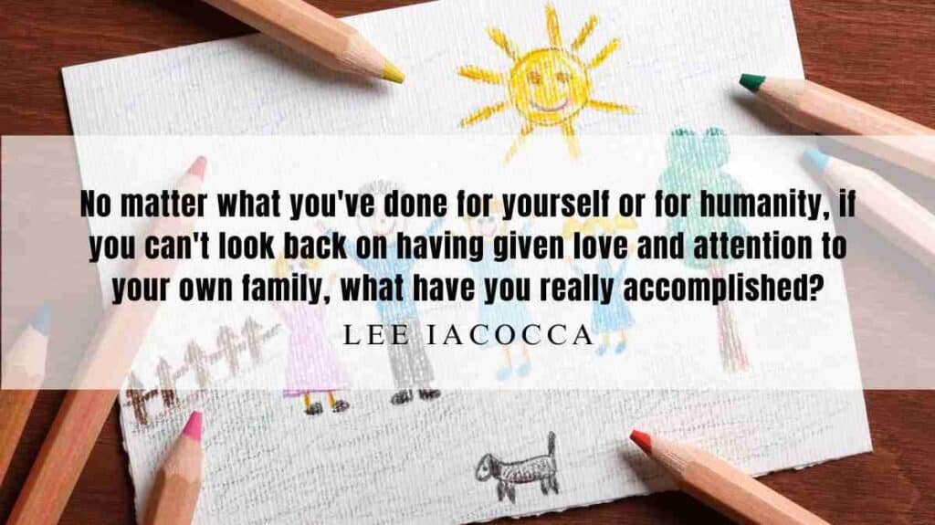 A motivational quote of the Day and illustration from Lee Iacocca dated January 24, 2025