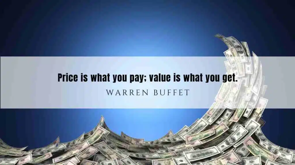 A motivational quote of the Day and illustration from Warren Buffet dated February 17th 2025