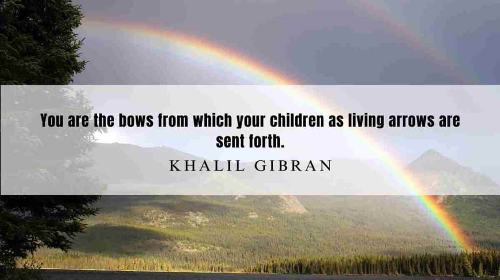 A motivational quote of the Day and illustration from Khalil Gibran dated March 19th 2025