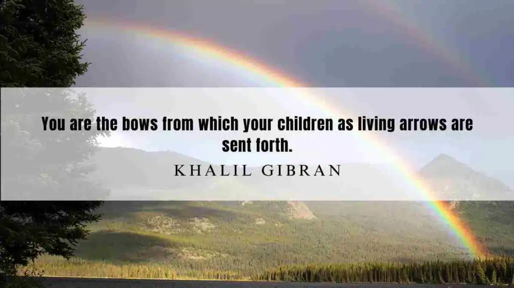 A motivational quote of the Day and illustration from Khalil Gibran dated March 19th 2025