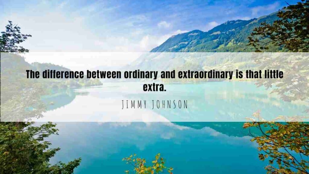 A motivational quote of the Day and illustration from Jimmy Johnson dated March 25th 2025