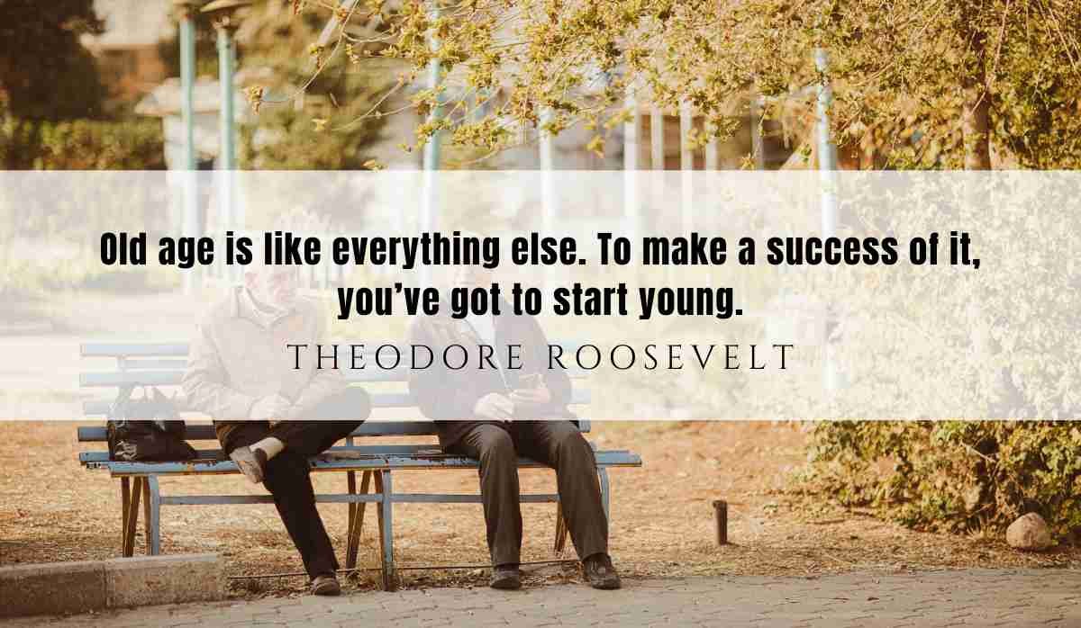 A motivational quotation and illustration from Theodore Roosevelt dated May 1st 2025