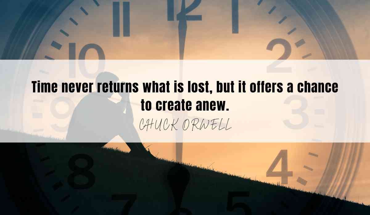 A motivational quotation and illustration from Chuck Orwell dated May 13th 2025