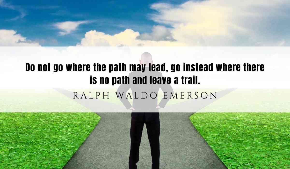 A motivational quotation and illustration from Ralph Waldo Emerson dated May 17th 2025