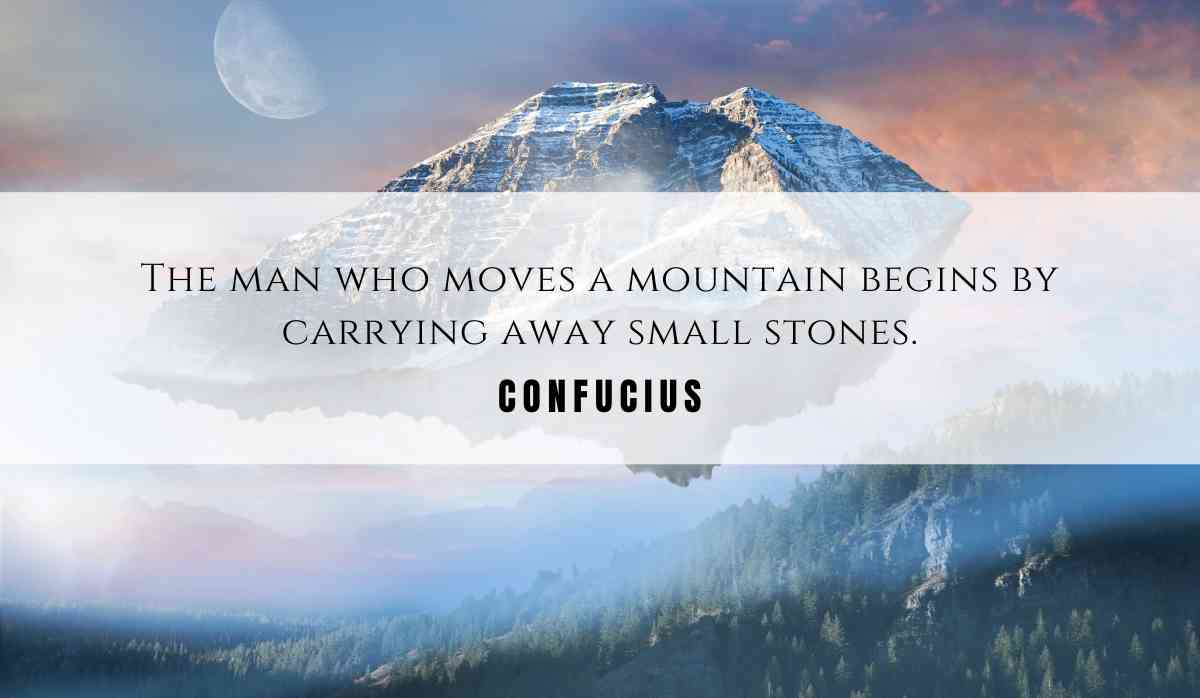 A motivational quotation and illustration from Confucius dated May 29th 2025