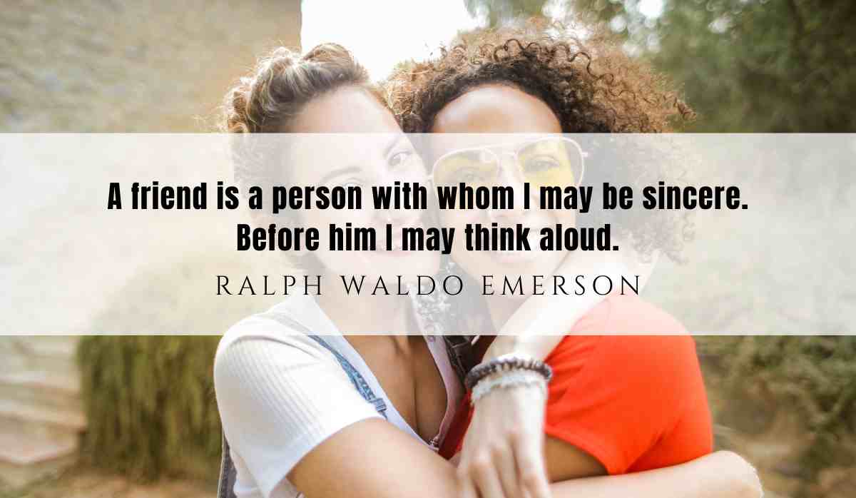 A motivational quote of the day and illustration from Ralph Waldo Emerson dated June 23rd 2025