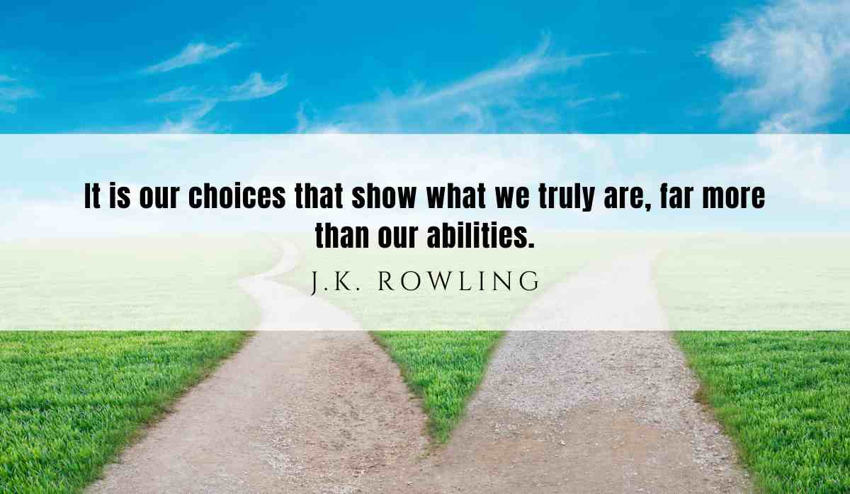 A motivational quote of the day and illustration from J.K. Rowling dated July 1st 2025