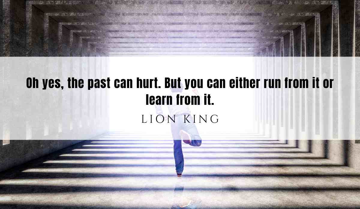 A motivational quote of the day and illustration from The Lion King dated July 12th 2025