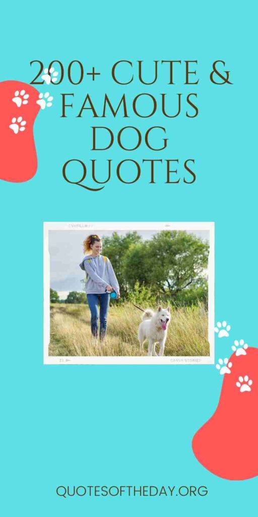 Cute Dog Quotes & Famous Dog Quotes That Will Melt Your Heart