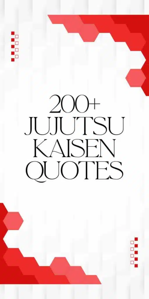 Jujutsu Kaisen Quotes – Epic Inspiration Unleashed