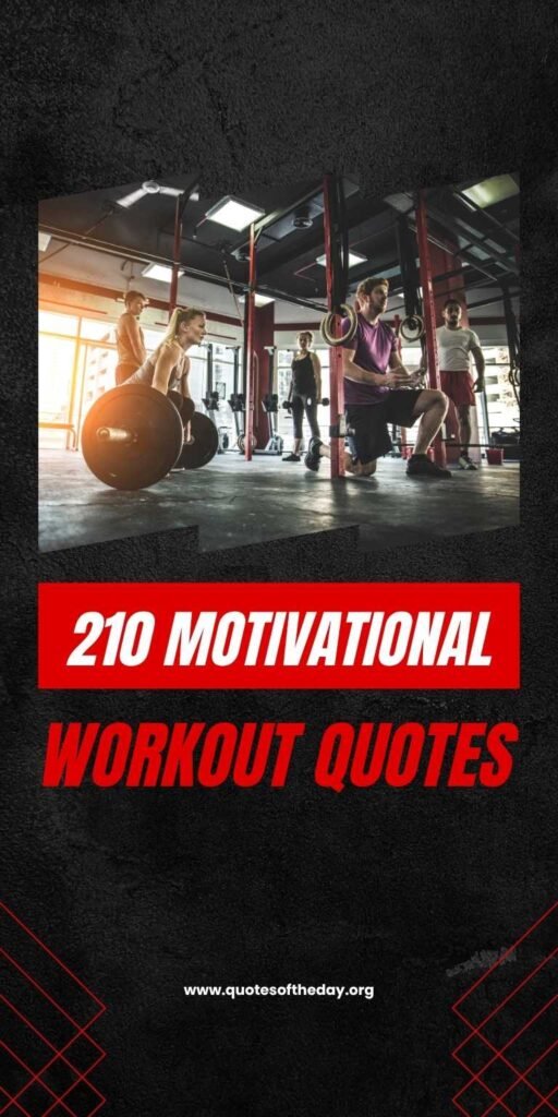 Positive Motivational Workout Quotes