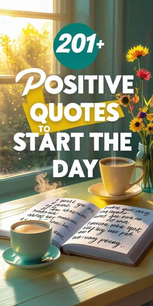 Start your Day with Positivity Words