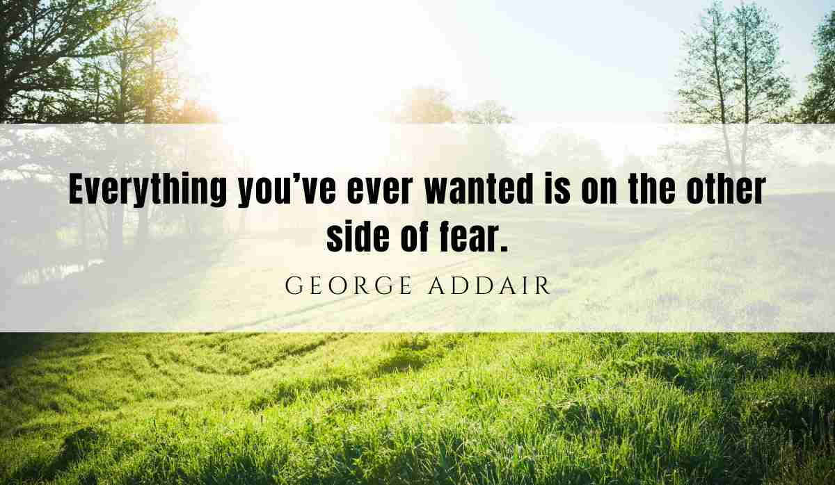 A motivational quote of the day and illustration from George Addair dated August 11th 2025