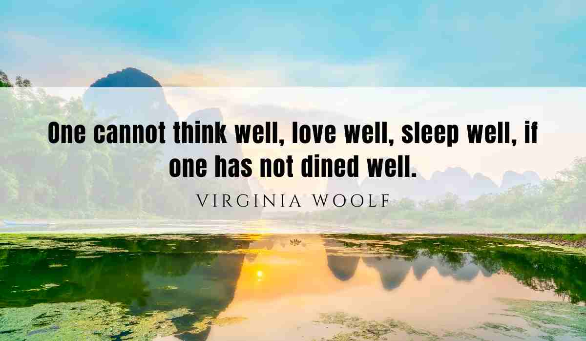 A motivational quote of the day and illustration from Virginia Woolf dated August 13th 2025