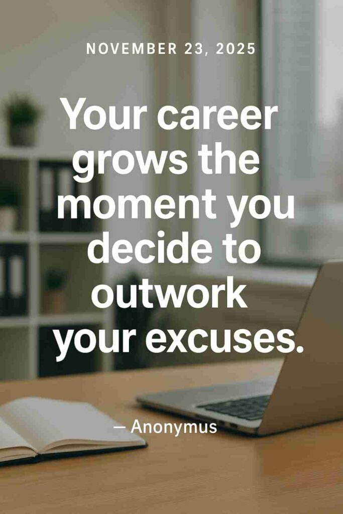 Today's Quote from Anonymous - November 23rd 2025