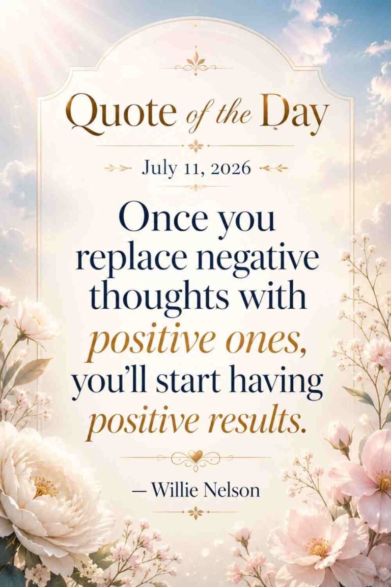 Today's Quote of the Day from Willie Nelson - July 11th 2026