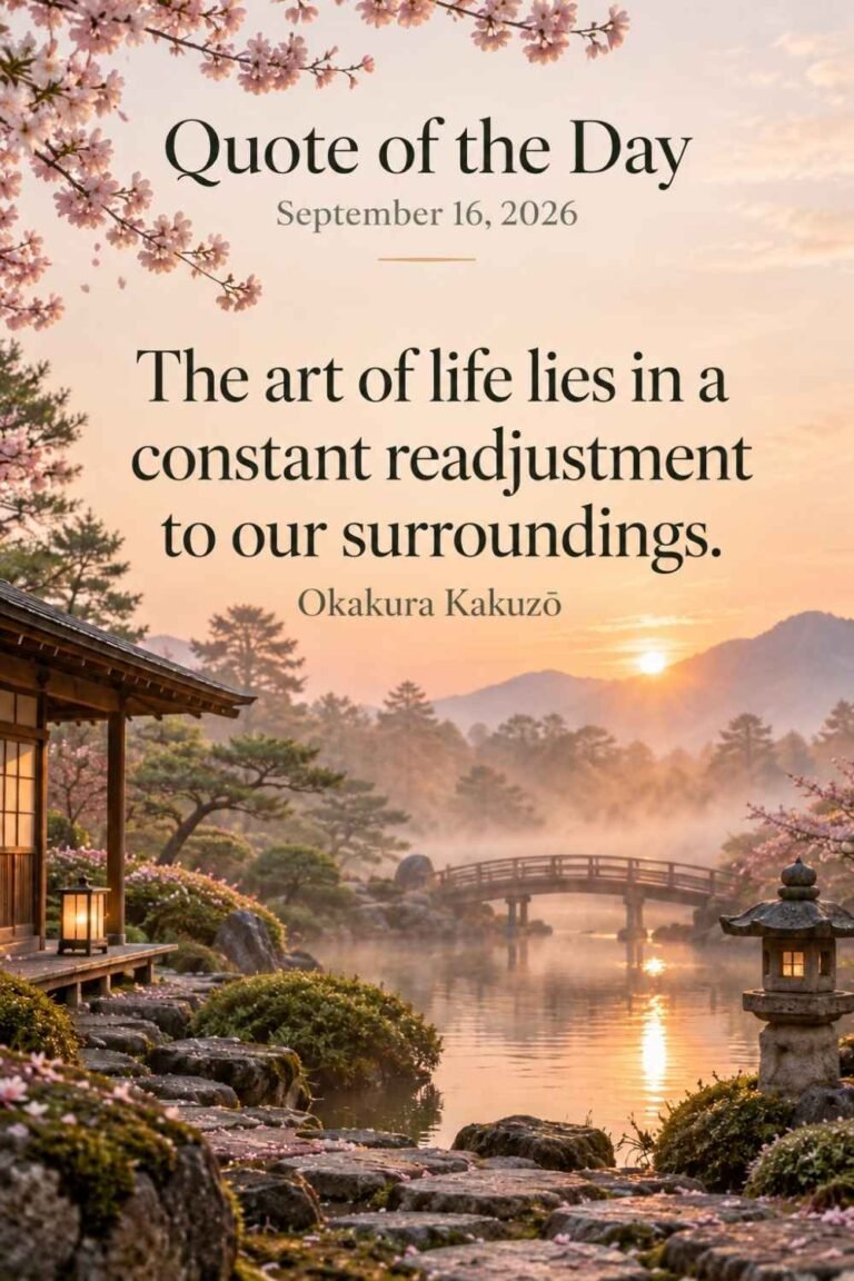 Quote of the Day for September 16, 2026