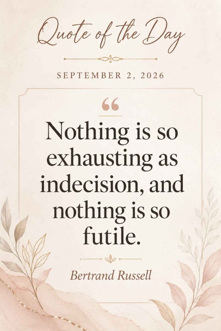 Quote of the Day for September 2, 2026