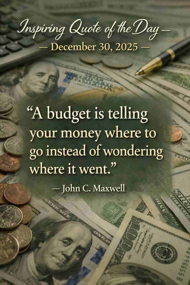Today's Quote of the Day from John Maxwell - December 30th 2025