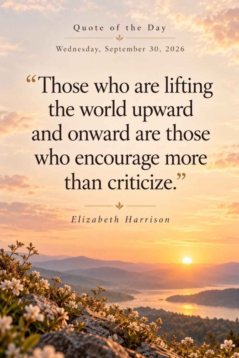 Quote of the Day for September 30, 2026